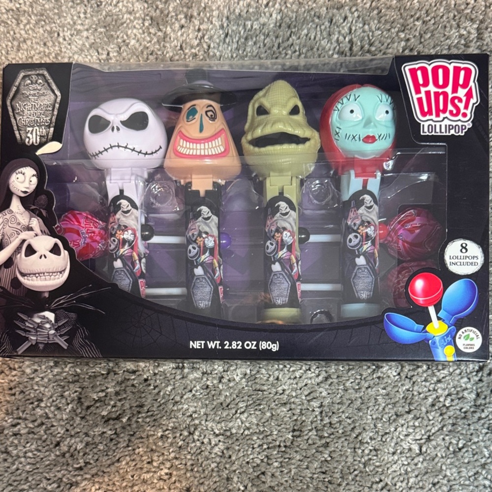 Pop Ups Disney Nightmare Before Christmas Lollipop Set - Multicolor